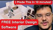 FREE Interior Design Software - Which Just Works! Alternative To Sketchup