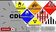 D.O.T Hazardous Material Classification