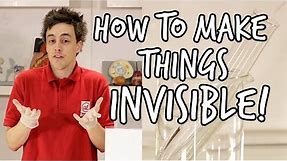 How to make something invisible | Do Try This At Home | We The Curious