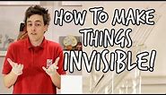 How to make something invisible | Do Try This At Home | We The Curious