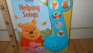 Disney Winnie the pooh Helping songs.Play a song book
