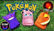 DIY Pokemon Backpack! FREE PATTERN | DIY School Supplies | Gengar, Jigglypuff, Charmander