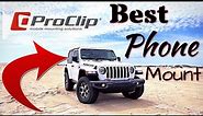 Jeep Wrangler JL ProClip USA Phone Mount Review
