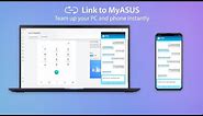 Link to MyASUS Quick introduction | ASUS