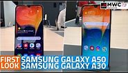 Samsung Galaxy A50, Galaxy A30 First Look | Price, Specifications, Camera, and More