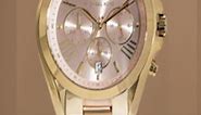 Buy Michael Kors BRADSHAW Women Gold Analogue Watch MK6359 -  - Accessories for Women