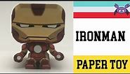 How to Make a Iron Man Paper Toy ( Papercraft ) (free template) by Gus Santome