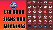 LTO Road Signs and Meanings | AvicYT
