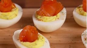 How To Make Everything Bagel Deviled Eggs