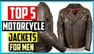 Top 5 Best Leather Motorcycle Jackets for Men in 2024 – Reviews