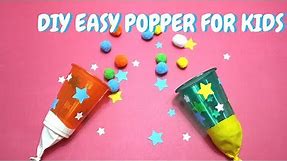 DIY Easy Popper for Kids | New Year Eve Craft for Kids