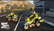 RTPC Police Bike Patrol! 🍩 (GTA 5 LSPDFR Mod)