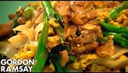 Egg-Fried Rice Noodles with Chicken | Gordon Ramsay