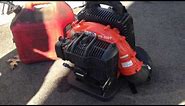 Echo Backpack Leaf Blower PB-500 T Customer Product Review Video