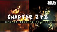 New Bendy Design & More! (BATIM Chapter 2 & 3 Update Trailer Analysis)