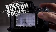 Back button focussing with your A7iii