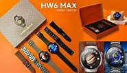 2023 New ChatGPT HW6 Max smartwatch withCurved Display - Latest Huawei Watch 4 Pro Replica