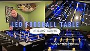 Atomic LED Light Up Foosball Table Review - Azure