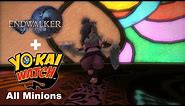 FFXIV Endwalker - All Yokai Minions + Frame Kit Rewards