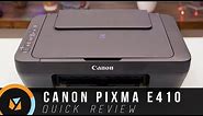 Canon Pixma E410 Review