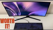 Samsung 27" CR50 FHD Curved Monitor Review