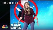 Player Bets Ellen Likes the "F" Word on Don't Leave Me Hanging - Ellen's Game of Games 2019