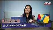 Preview ASUS Vivobook A1404 - ASUS Red Carpet Eps. 23