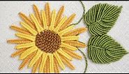 BRAZILIAN EMBROIDERY TUTORIALS: How to stitch flowers