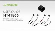 How to Watch Any TV (Samsung, LG, Sony, Vizio) with Bluetooth Earbuds - Avantree HT41866 Video Guide