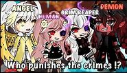 Devil and Angel Film - Who Punishes The Crimes !? Part 1 || Tiktok Gacha - Selina Red Gacha