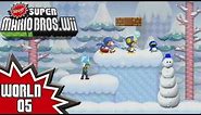 Newer Super Mario Bros. Wii - World 5 (1/2)