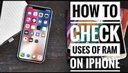How to check RAM uses on iPhone | Elitetips