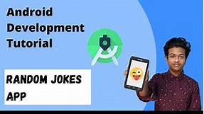 Jokes App Create in Android Studio by Using API 😏 Get Random Jokes at every time #Androidstudio #App
