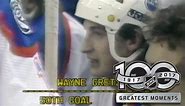Gretzky hits 50 goals in 39 games