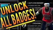 NBA 2K16 Tips: How To Unlock ALL BADGES in MyCareer - How To Get ANY Badge in 2K16!
