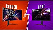 Curved Vs Flat Monitors | Which One to Buy?