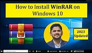 How to Install WinRAR on Windows 10 | Complete Installation | Amit Thinks