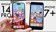 iPhone 14 Pro Vs iPhone 7+! (Comparison) (Review)