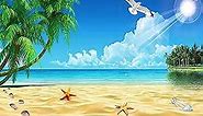 Wall Murals Custom Size Beach Wall Mural, Removable Peel and Stick, Living Room, Bedroom, Office