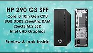HP 290 G3 SFF Desktop PC review and look inside