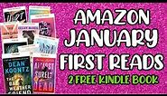 January Amazon Prime First Reads || 2 FREE KINDLE BOOKS || Easy Freebie for Prime Members