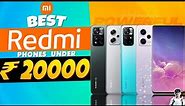 Top 5 Best Redmi Smartphone Under 20000 in 2023 | Best Redmi Phone Under 20000 in INDIA 2023