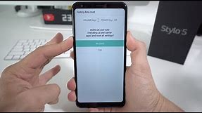 How To Factory Reset LG Stylo 5 - Hard Reset