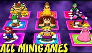Mario Party 4 - All Minigames