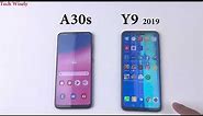 SAMSUNG A30s vs Huawei Y9 | Speed Test Comparison