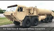 1983 Oshkosh M978 Hemtt Fuel Tanker Truck For Sale Midwest Military Equipment