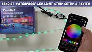 Tendist Waterproof LED Light Strip Setup & Review
