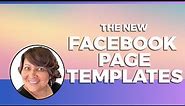 New Facebook Page Layout 2022