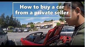 How to buy a car on craigslist/facebook marketplace/ letgo/ offer up