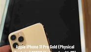 Apple iPhone 11 Pro Gold (Physical Dual sim) 256GB (battery health 77) Boxed(USED)@49000/-Call 01787145659 @top fans Ornz Wholesale & Retail -Live #appleiphone11pro | Ornz Wholesale & Retail -Live